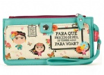 Pu cute printed wallets for children, printing kids wallet