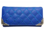 diamond embroidered women wallet