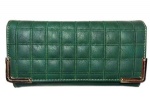 Embroidering flapover womens wallet and purse