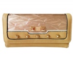 trifold flapover wallet from China manufacturer