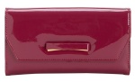 Shinny imitation leather long brand woman wallet bi fold
