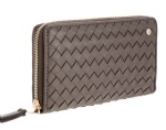 Weaving ladies wallets , trendy western zipper purse