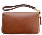 Larger zip around travel wallet for men and women