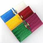 New high quality crocodile wallets for woman