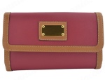 laides purses with coin pocket, trifold flapover wallet