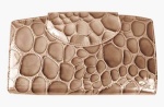 Pu crocodile wallet for women