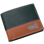 PU wallet for young men, bifold