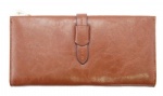 leather looks ladies wallet, PU purse woman  from China manufacturer