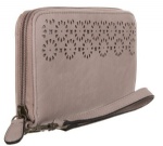 Laser cut flower designer wallet and purse