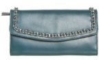 wallet purse for woman with metal chain
