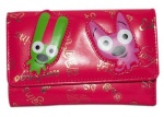 cute and funny Pu cartoon printed wallet for kids