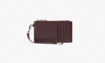 Fake leather card holder with buckle handle, fashion and functional