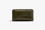 XL size wallet made of crocodie premium PU, leather goods factory