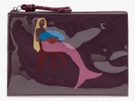 Plastic and nylon printing purse, cosmetic bag, fashion pounch