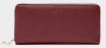 Fake leather wallet , zip around , fashion accessories
